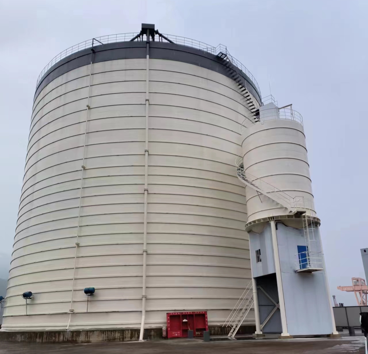 九合垸原种场10万吨水泥钢板库